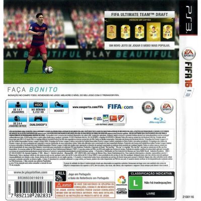 Fifa 16 - Ps3 (Usado)