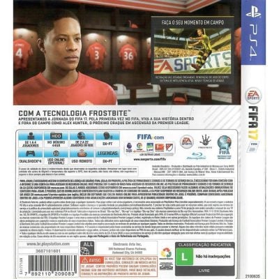 Fifa 17 - Ps4 (Usado) (Trava Do Disco)
