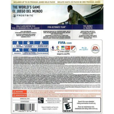 Fifa 18 - Ps4 (Usado) (Em Inglês) (Ronaldo Edition) (Sem Código)