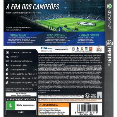 Fifa 19 - Xbox One (Seminovo)