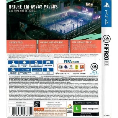 Fifa 20 - Ps4 (Usado) (Somente Ps5)