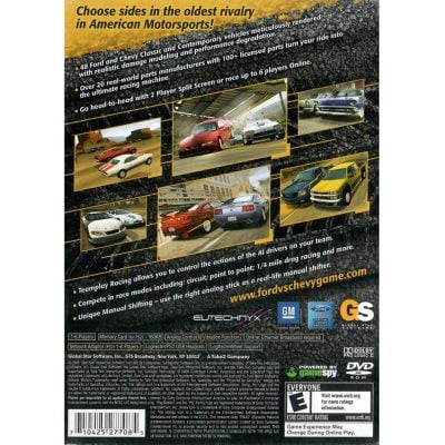 Ford Vs Chevy - Ps2 (Usado)