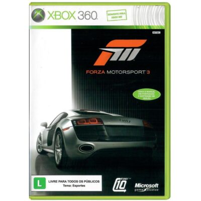 Forza Motorsport 3 - Xbox 360 (Seminovo)