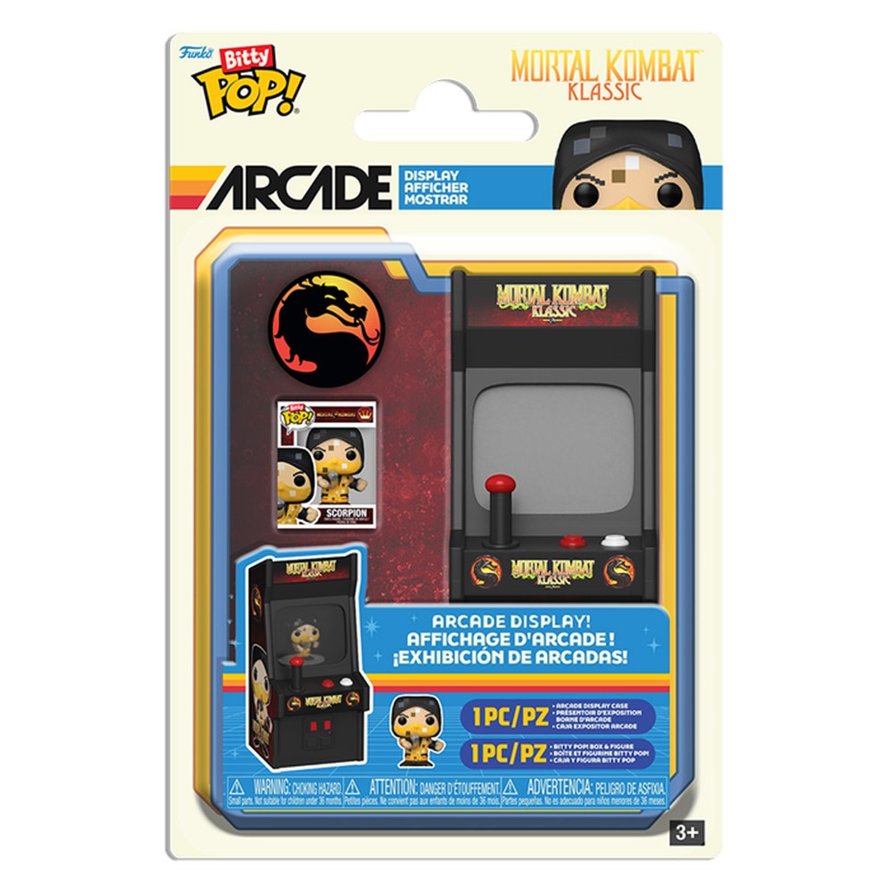 Funko Pop Bitty Arcade: Mortal Kombat Classic (91394) Scorpion