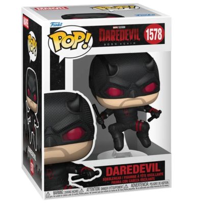 Funko Pop Demolidor Traje Preto #1578 (Daredevil Born Again)