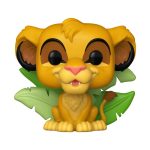 Funko Pop Simba #1733 (Com Folhas) (O Rei Leão)