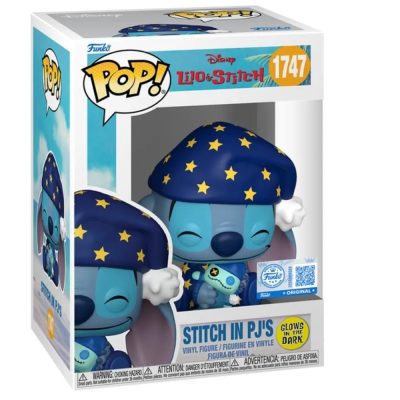 Funko Pop Stitch De Pijama (Glows) #1747 (Disney Lilo & Stitch)