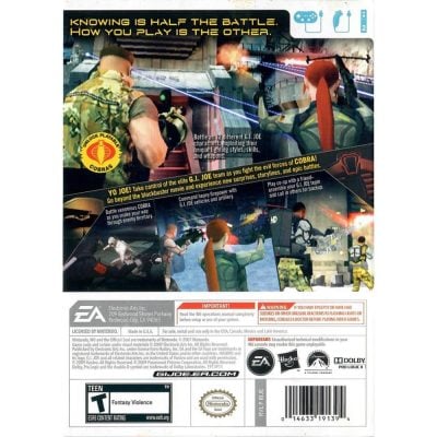 G.I.Joe The Rise Of Cobra - Nintendo Wii (Seminovo)