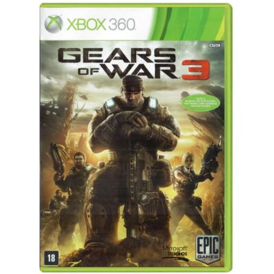 Gears Of War 3 - Xbox 360 (Usado) (Mancha)