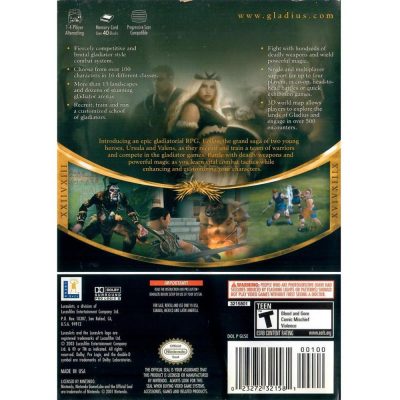 Gladius - Game Cube (Usado) (Sem Manual)