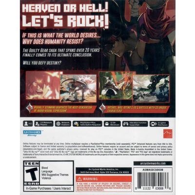 Guilty Gear Strive - Ps5 (Novo)