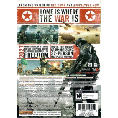 Homefront - Xbox 360 (Seminovo)