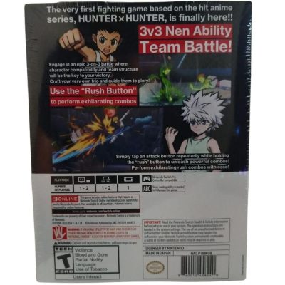 Hunter X Hunter Nen X Impact Limited Edition - Nintendo Switch (Novo)