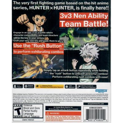 Hunter X Hunter Nen X Impact - Ps5 (Novo)