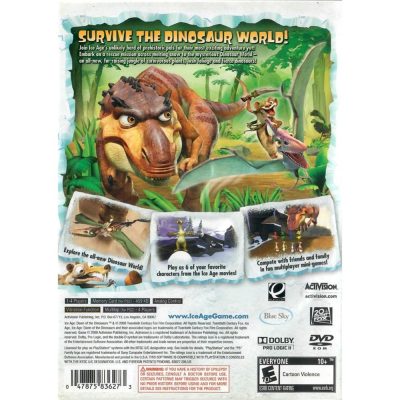 Ice Age Dawn Of The Dinosaurs - Ps2 (Usado) (Sem Manual)