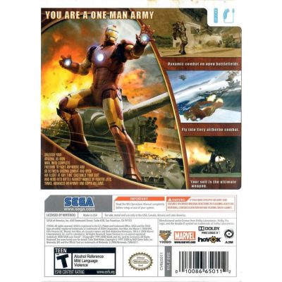 Iron Man - Nintendo Wii (Seminovo)