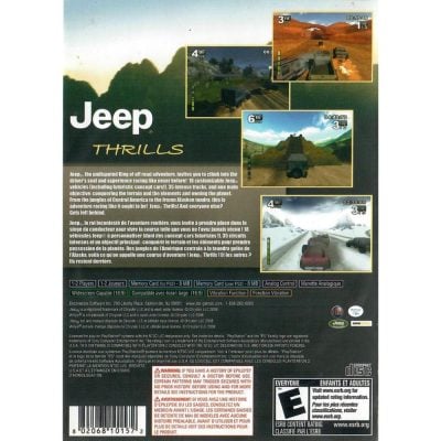 Jeep Thrills - Ps2 (Usado)