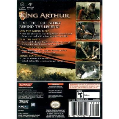 King Arthur - Game Cube (Usado) (Sem Manual)