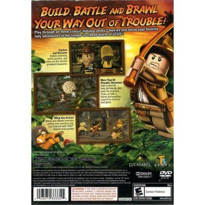 Lego Indiana Jones The Original Adventures (Greatest Hits) - Ps2 (Usado)