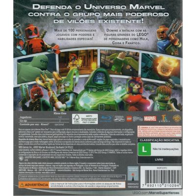 Lego Marvel Super Heroes - Xbox One (Seminovo)