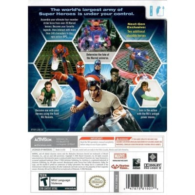 Marvel Ultimate Alliance - Nintendo Wii (Usado)
