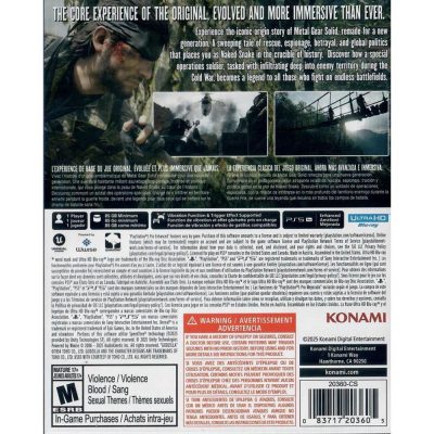 Metal Gear Solid Delta Snake Eater Tactical Edition - Ps5 (Usado)