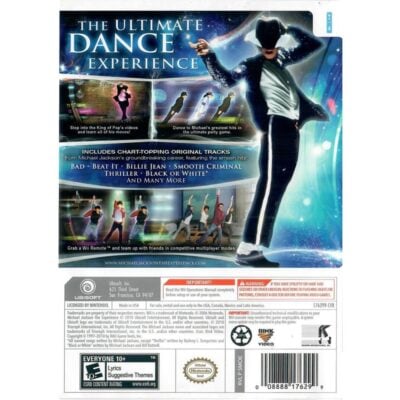 Michael Jackson The Experience - Nintendo Wii (Usado)