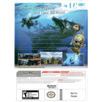Monster Hunter 3 Tri - Nintendo Wii (Seminovo)