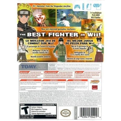 Naruto Shippuden Clash Of Ninja Revolution 3 - Nintendo Wii (Seminovo)