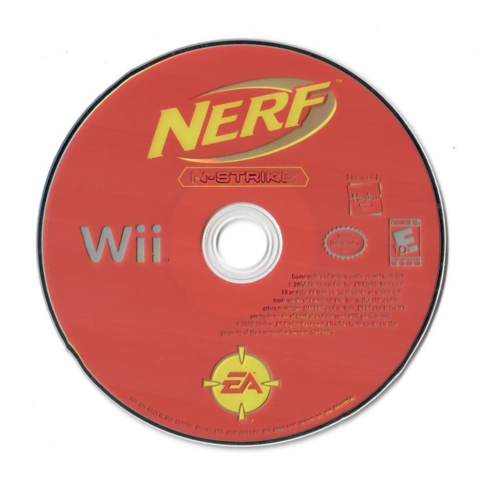 Nerf N-Strike – Nintendo Wii (Usado) (Somente O Disco) Nerf N-Strike - Nintendo Wii (Usado) (Somente O Disco)