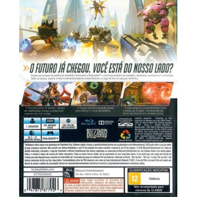 Overwatch Game Of The Year Edition - Ps4 (Servidor Fechado) (Seminovo)