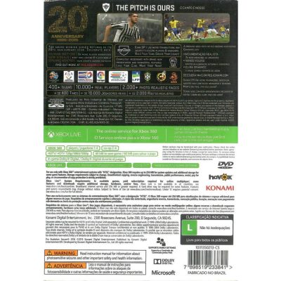 Pes 2016 - Xbox 360 (Usado)