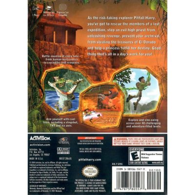 Pitfall The Lost Expedition - Game Cube (Usado) (Sem Manual)