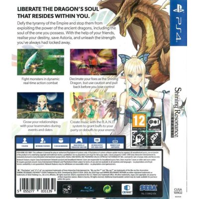Shining Resonance Refrain - Ps4 (Novo)