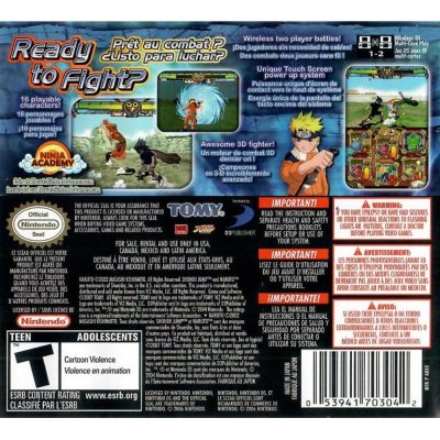 Shonen Jump Naruto Ninja Destiny - Nintendo Ds (Seminovo)