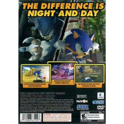 Sonic Unleashed - Ps2 (Usado) (Sem Manual)