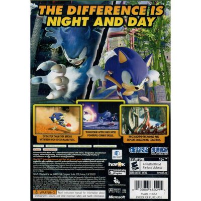 Sonic Unleashed - Xbox 360 (Platinum Hits) (Usado)