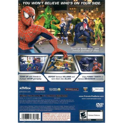 Spider-Man Friend Or Foe - Ps2 (Usado) (Sem Manual)