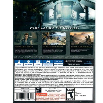 Star Wars Jedi Survivor - Ps4 (Seminovo)