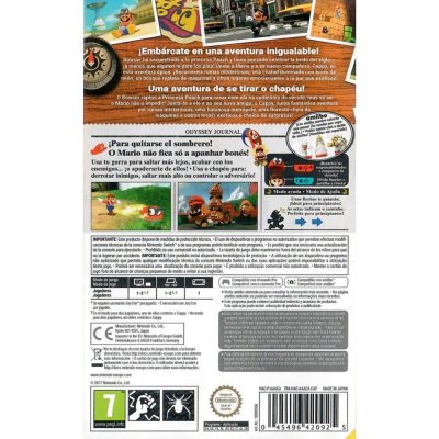 Super Mario Odyssey - Nintendo Switch (Novo) (Europeu)