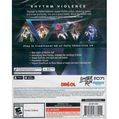 Thumper [Limited Run #071] - Ps5 (Playstation Vr2 Compatible)