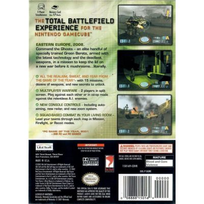 Tom Clancy's Ghost Recon - Game Cube (Usado) (Sem Manual)