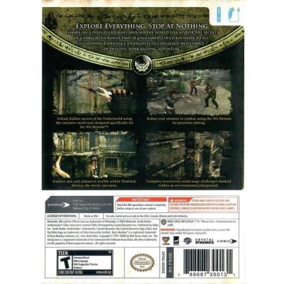 Tomb Raider Underworld - Nintendo Wii (Usado)