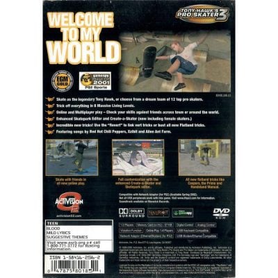 Tony Hawks Pro Skater 3 - Ps2 (Usado) (Trinco)