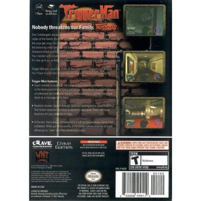 Trigger Man - Game Cube (Seminovo)