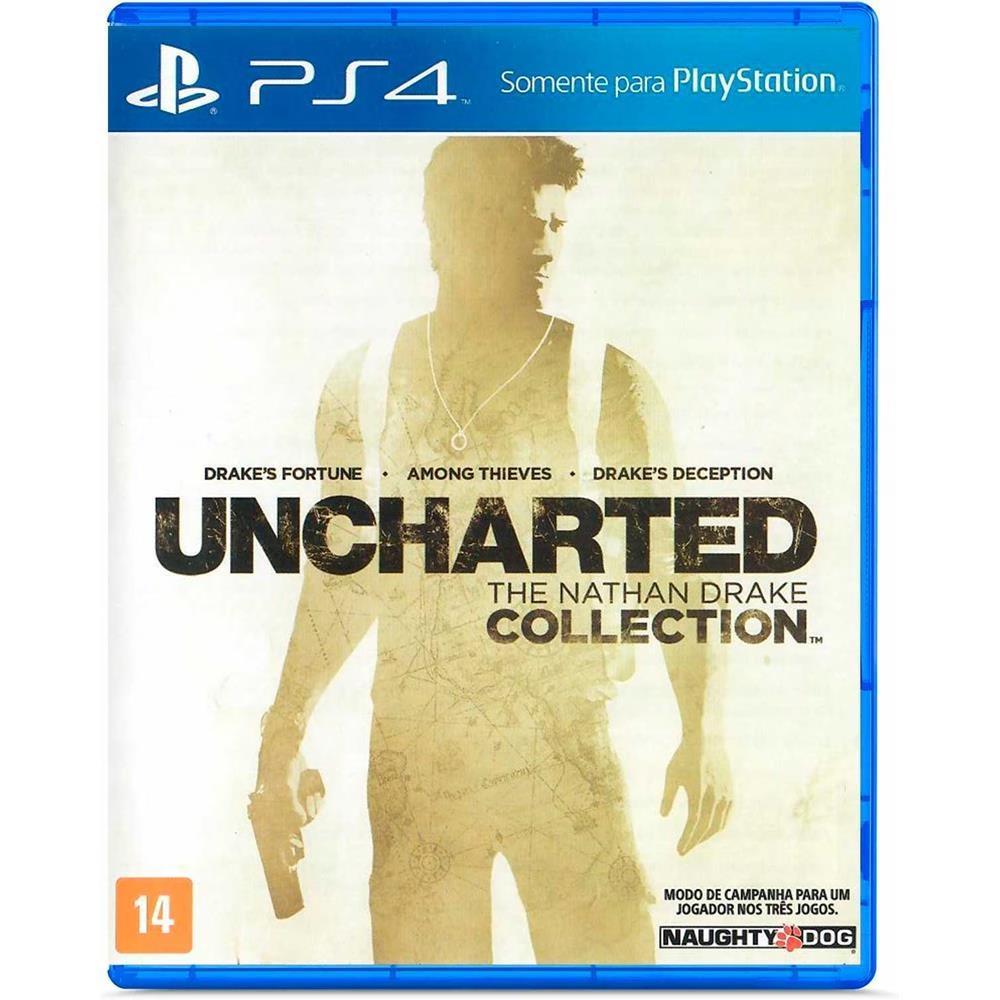 Uncharted The Nathan Drake Collection – Ps4 (Usado) Uncharted The Nathan Drake Collection - Ps4 (Usado)