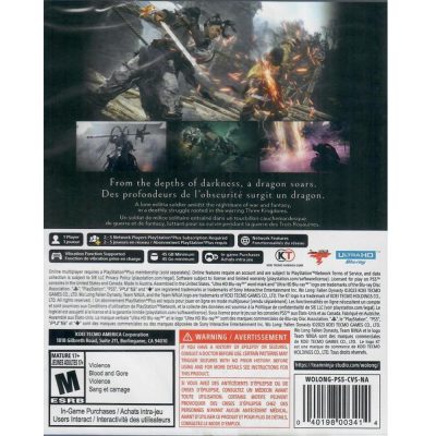Wo Long Fallen Dynasty - Ps5 (Novo)