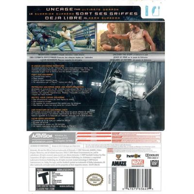 X-Men Origins Wolverine - Nintendo Wii (Seminovo)
