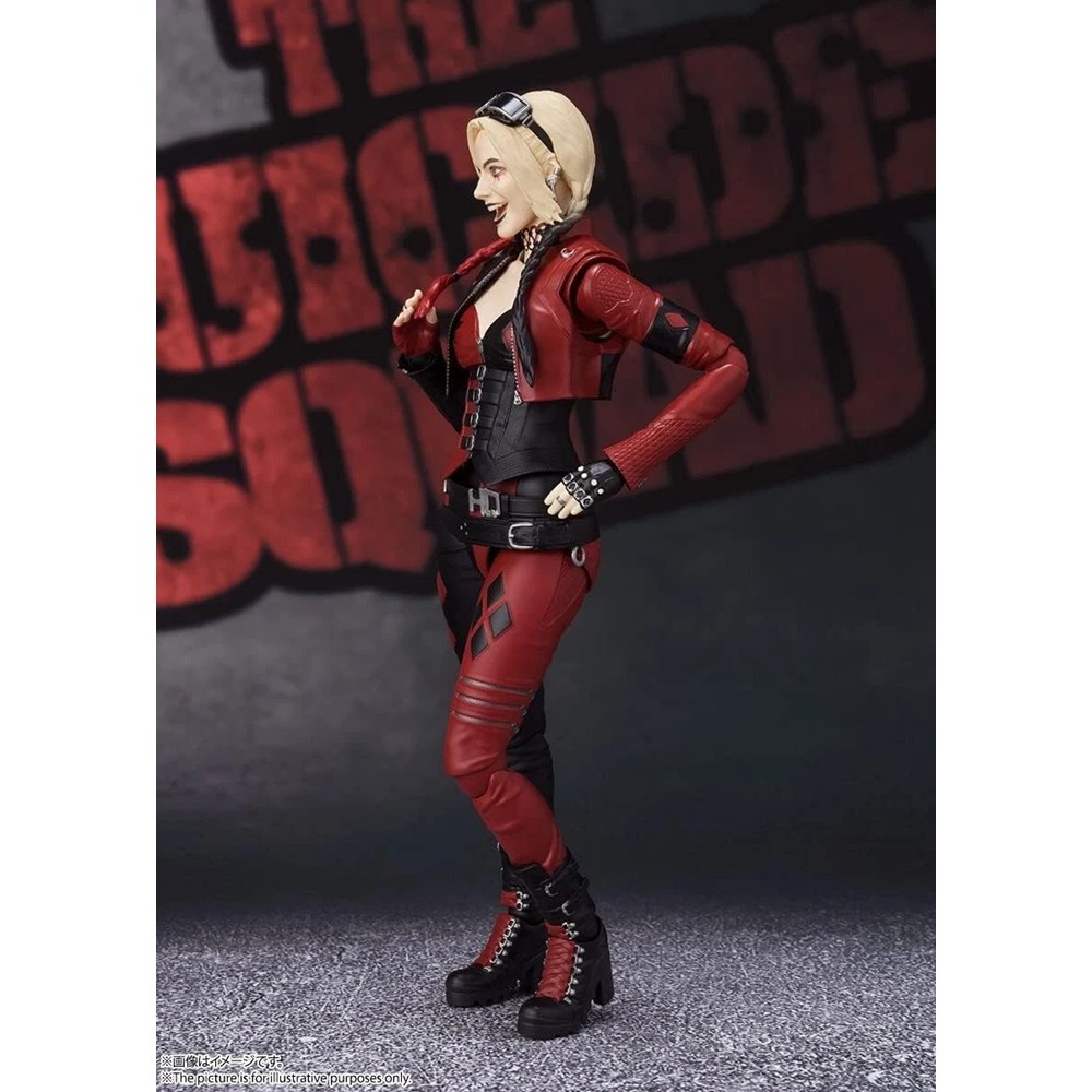 Action Figure Arlequina Harley Quinn The Suicide Squad S.H.Figuarts Bandai