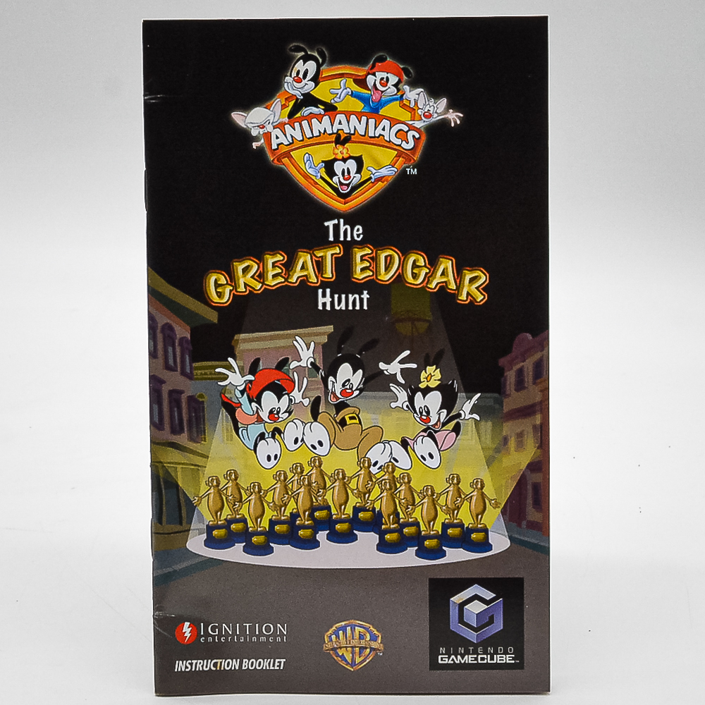 Animaniacs The Great Edgar Hunt - Game Cube #2 (Capa)